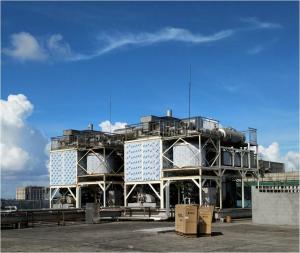 浙江金石包裝有限公司，兩套小型印刷溶劑回收設(shè)備對(duì)接4臺(tái)印刷機(jī)