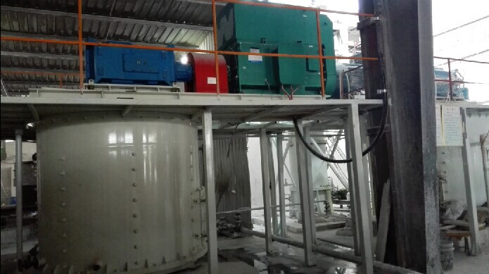 長沙萬華重磅出擊：國內(nèi)超大容量LXJM5600型立式濕法攪拌磨機(jī)在山東順利投產(chǎn)