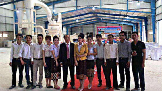 鴻程磨粉機(jī)扎根老撾，國(guó)外市場(chǎng)進(jìn)一步穩(wěn)固