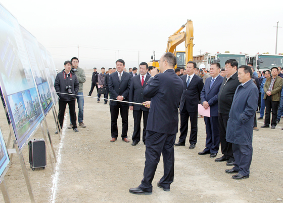 天弘礦業(yè)在新疆輪臺投資2400萬元重晶石深加工項目正式開工