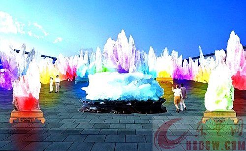 全國最大最好透明石膏落戶黃石礦博園