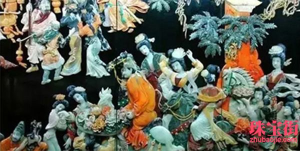 用料30噸玉石，雕成重達(dá)10噸的絲綢之路PK清明上河圖