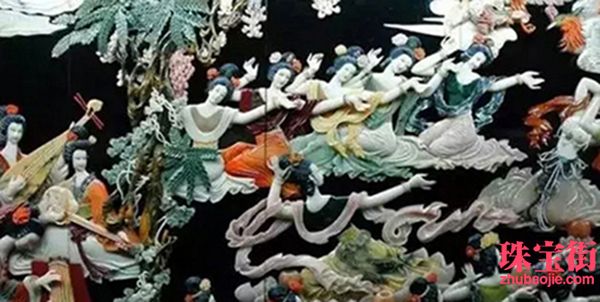 用料30噸玉石，雕成重達(dá)10噸的絲綢之路PK清明上河圖