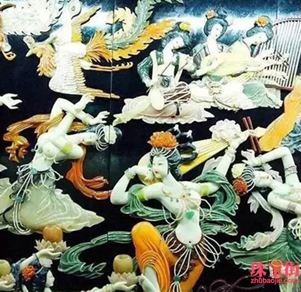 用料30噸玉石，雕成重達(dá)10噸的絲綢之路PK清明上河圖