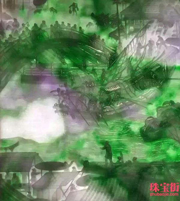 用料30噸玉石，雕成重達(dá)10噸的絲綢之路PK清明上河圖