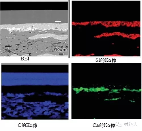 某樣品特定區(qū)域內(nèi)的元素分布