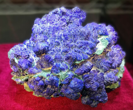 礦物晶體 藍銅礦 中國粉體技術(shù)網(wǎng)