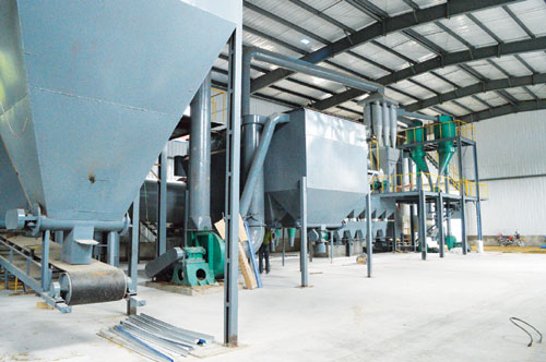 天寶集團在吉林長白縣硅藻土制品廠竣工投產(chǎn)