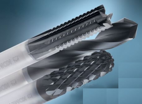 圖1 納米金剛石涂層鉆頭