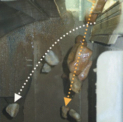 石英砂與脈石礦物的噴射分離