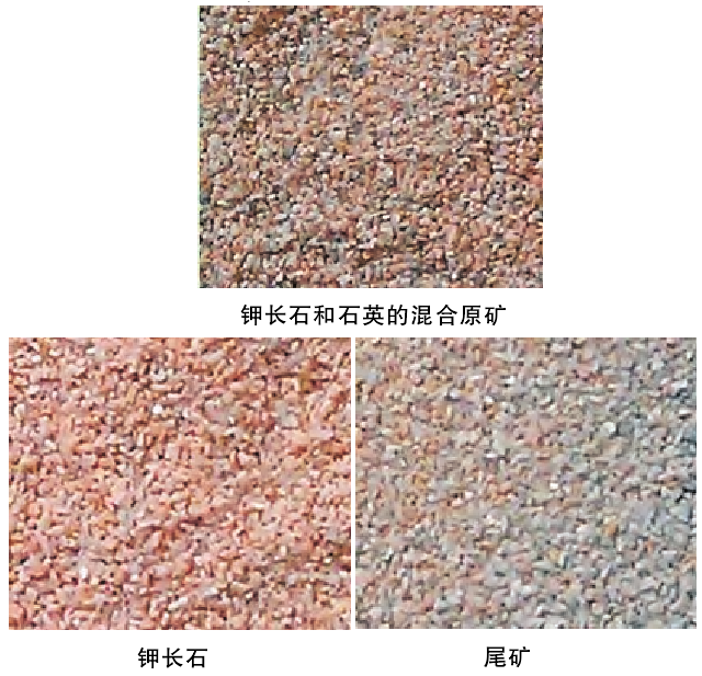 色選機在鉀長石中的應用