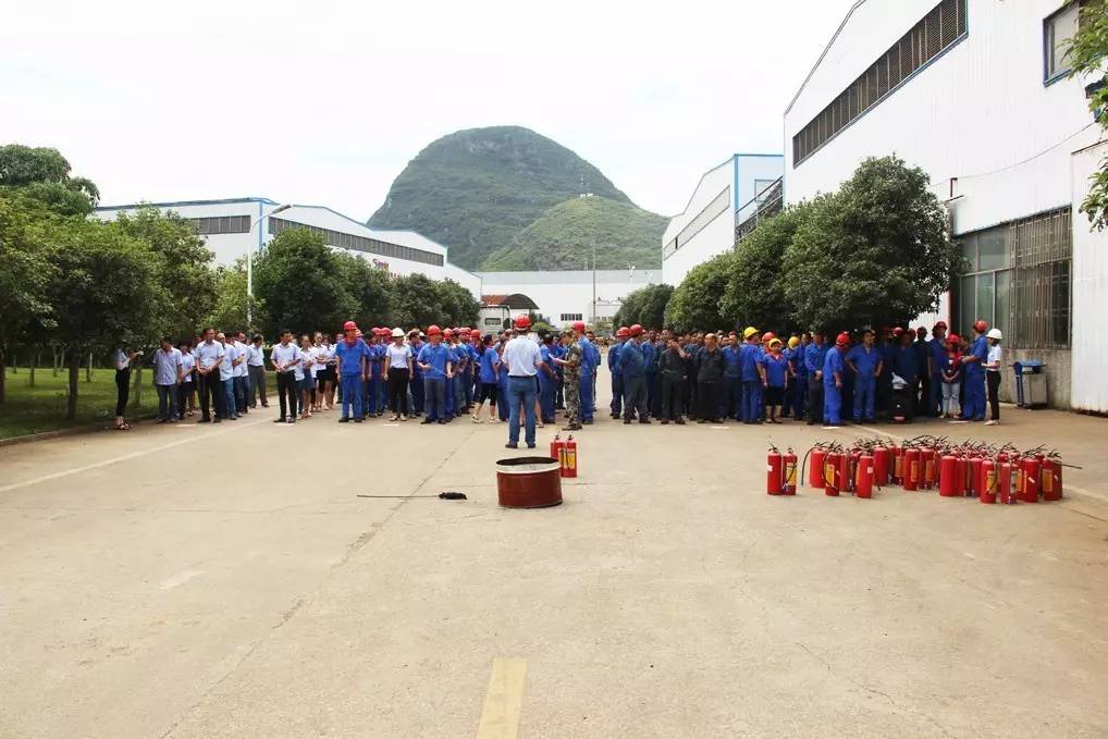 桂林鴻程開展消防應(yīng)急疏散演練活動(dòng)，防患于未“燃”！
