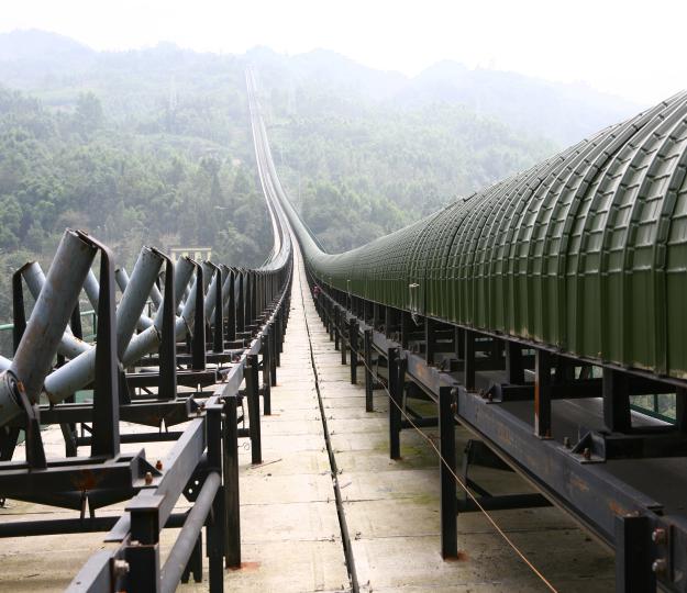 礦山長距離皮帶傳輸節(jié)地技術(shù)