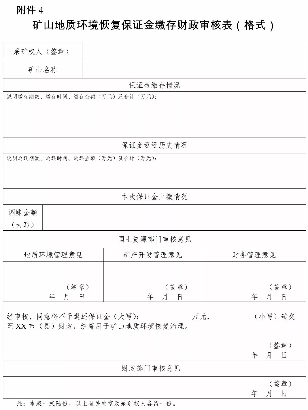 廣西 保證金 礦山
