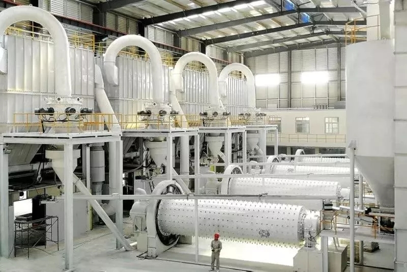 ?河南南召新廣源材料有限公司濕法球磨碳酸鈣生產(chǎn)線