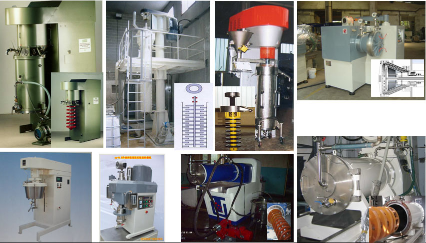 間歇式攪拌磨、連續(xù)式攪拌磨、螺旋攪拌磨、塔式磨、研磨剝片機等