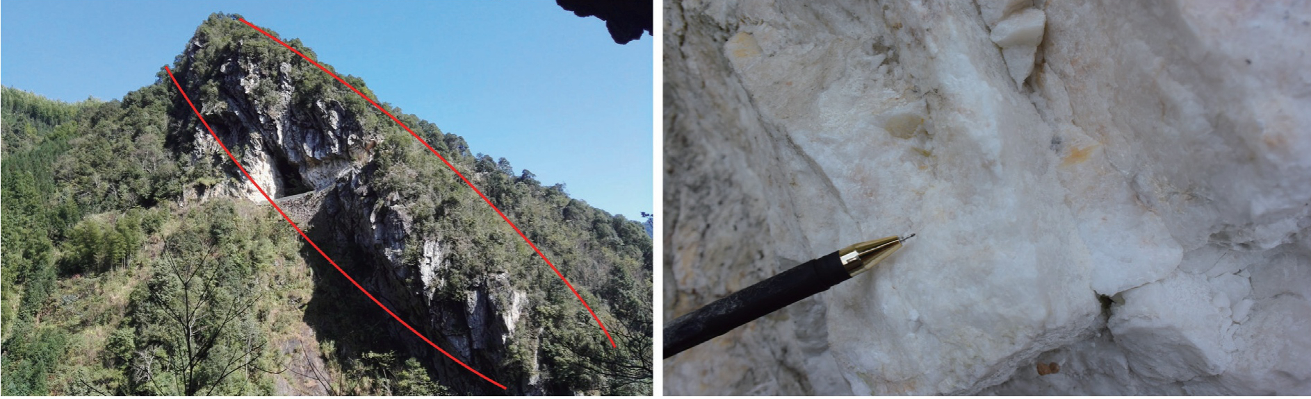 湖南炎陵縣發(fā)現具有大型規(guī)模遠景的硅石礦和高嶺土礦！