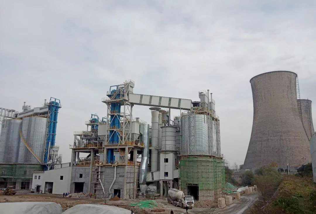 陜西華陰年產60萬噸超細粉煤灰項目正式投產！