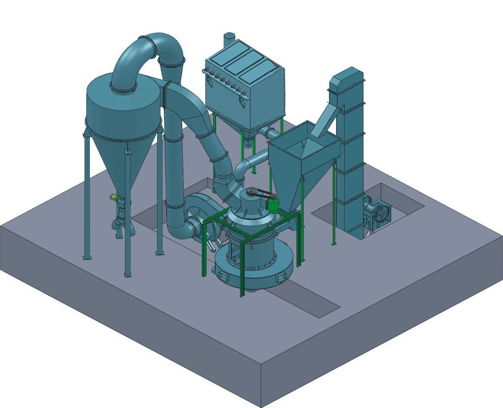 重質(zhì)碳酸鈣干法生產(chǎn)裝備與技術(shù)