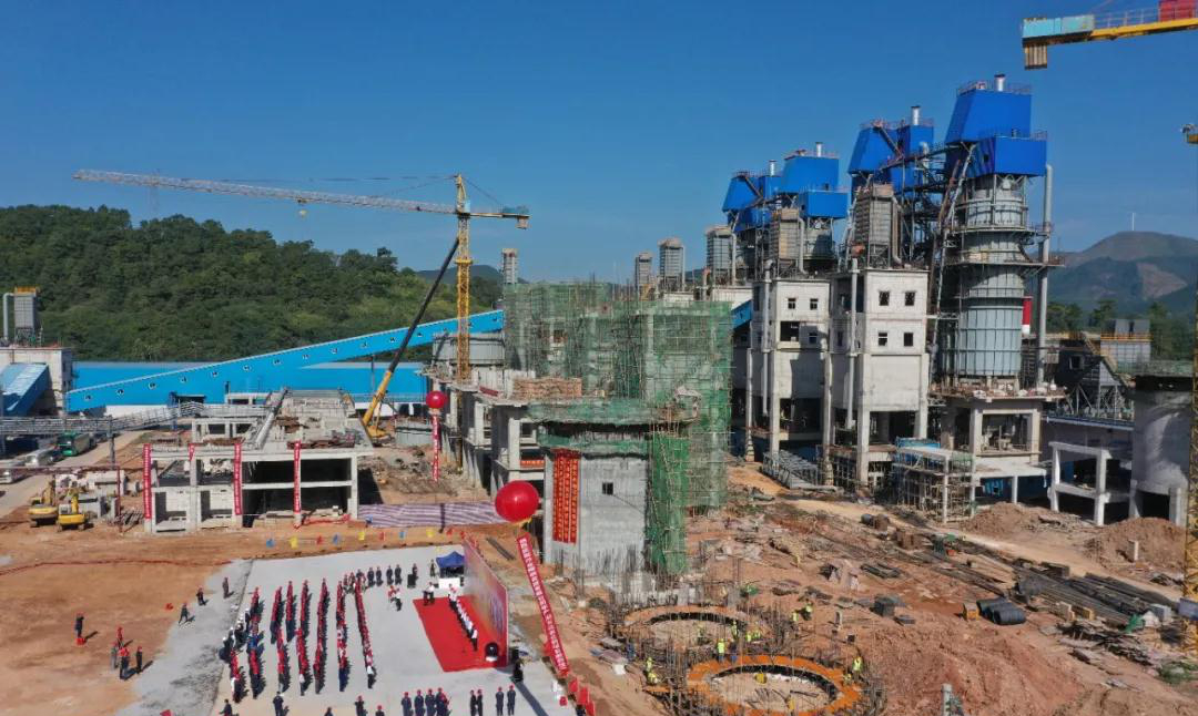 廣西興業(yè)柳鋼年產(chǎn)360萬(wàn)噸氧化鈣項(xiàng)目（一期）投產(chǎn)