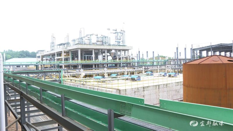 湖北宜昌華昊新材料一期氯化鋇生產(chǎn)線試產(chǎn)