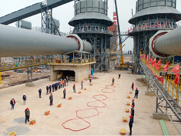 湖北武穴年產(chǎn)450萬(wàn)噸氧化鈣項(xiàng)目正式點(diǎn)火 　　　 　