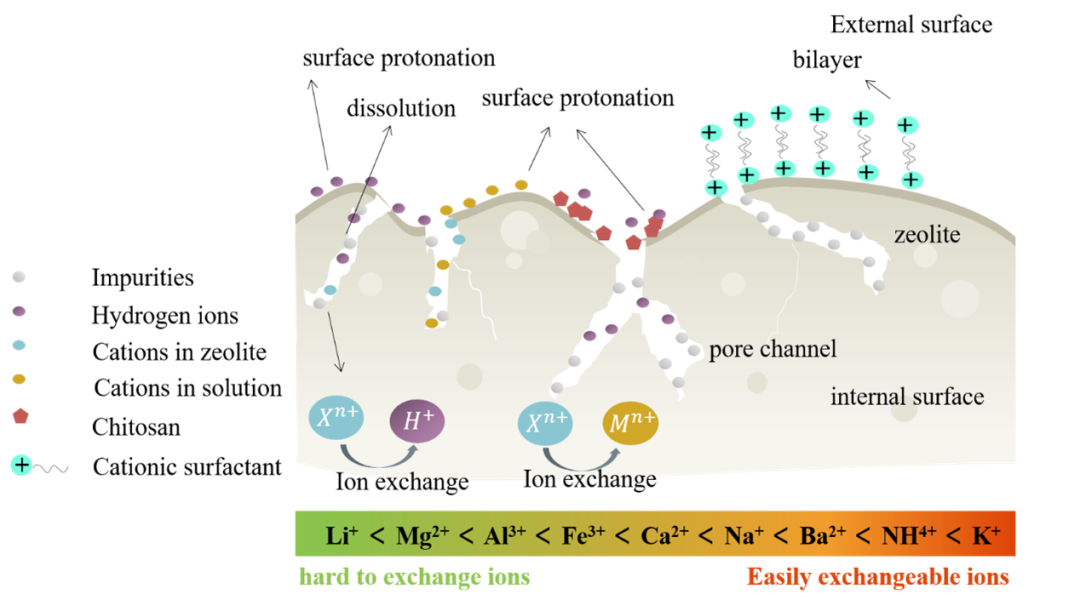 中國礦大張春暉團隊:天然沸石改性技術及其在廢水處理中的應用