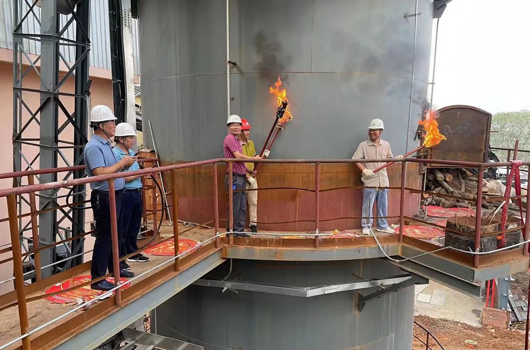 【資訊】福維公司年產(chǎn)42萬噸鈣化物項(xiàng)目石灰窯點(diǎn)火試產(chǎn)！ 　　