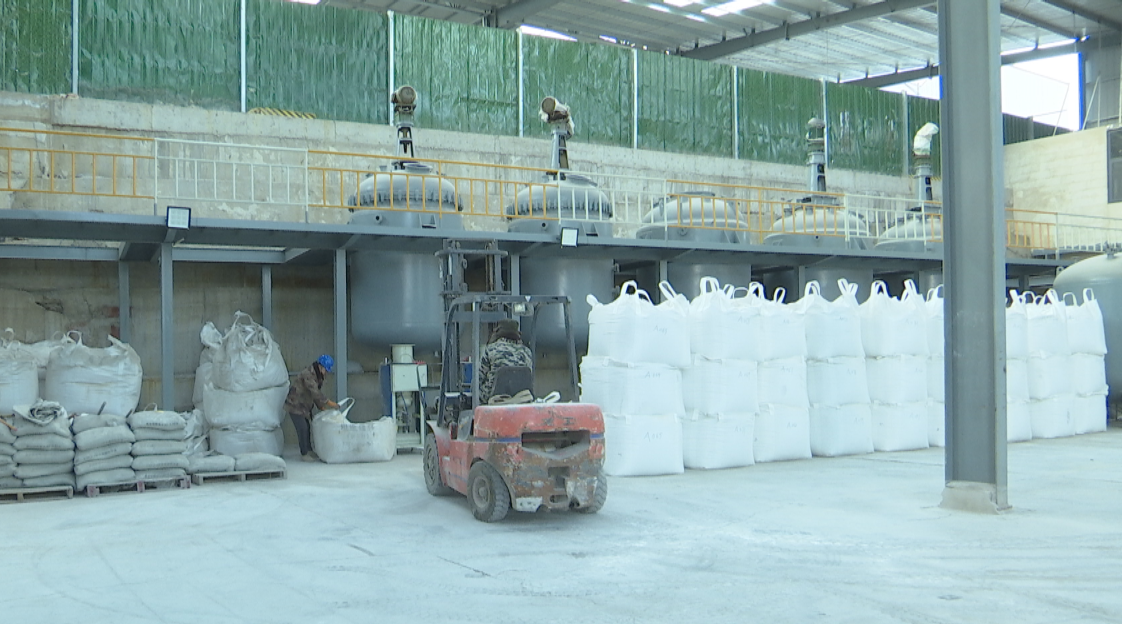 山西金施頓2萬噸?；⒅樯a(chǎn)線安裝調(diào)試！ 　　