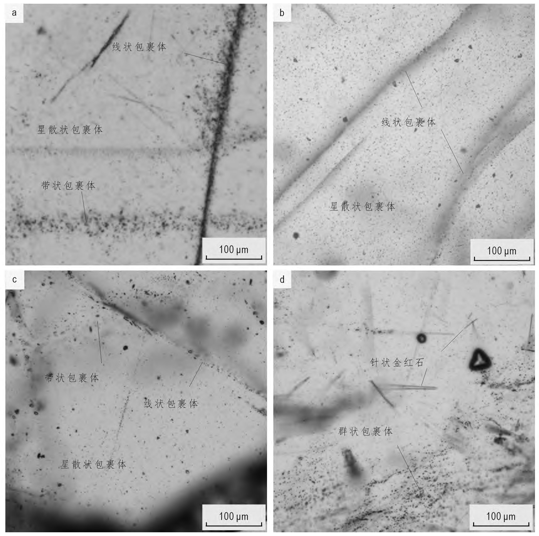 20張圖看清石英礦中包裹體的真面目！