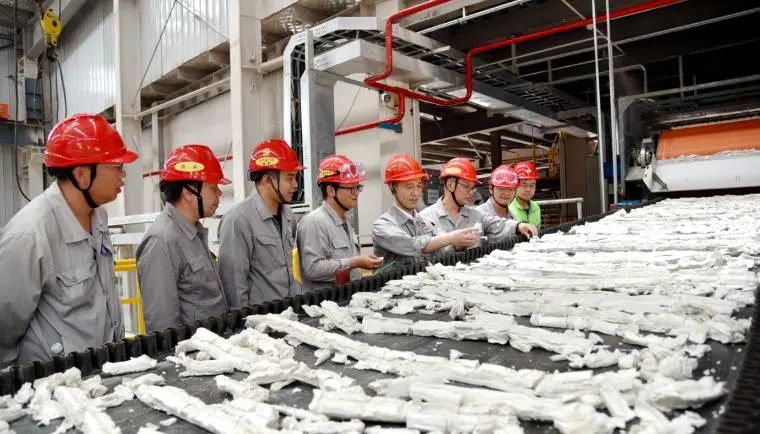 國(guó)內(nèi)首套，1萬噸電石渣生產(chǎn)硫酸鈣晶須項(xiàng)目投運(yùn)！ 　　 　　