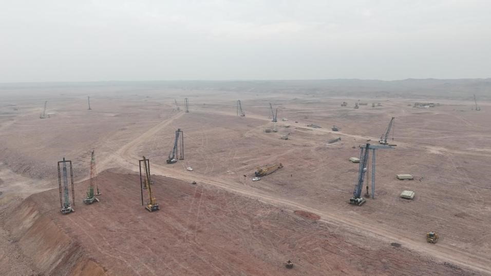 強(qiáng)夯筑基！其亞集團(tuán)年產(chǎn)600萬噸煤基甲醇項(xiàng)目闊步向前