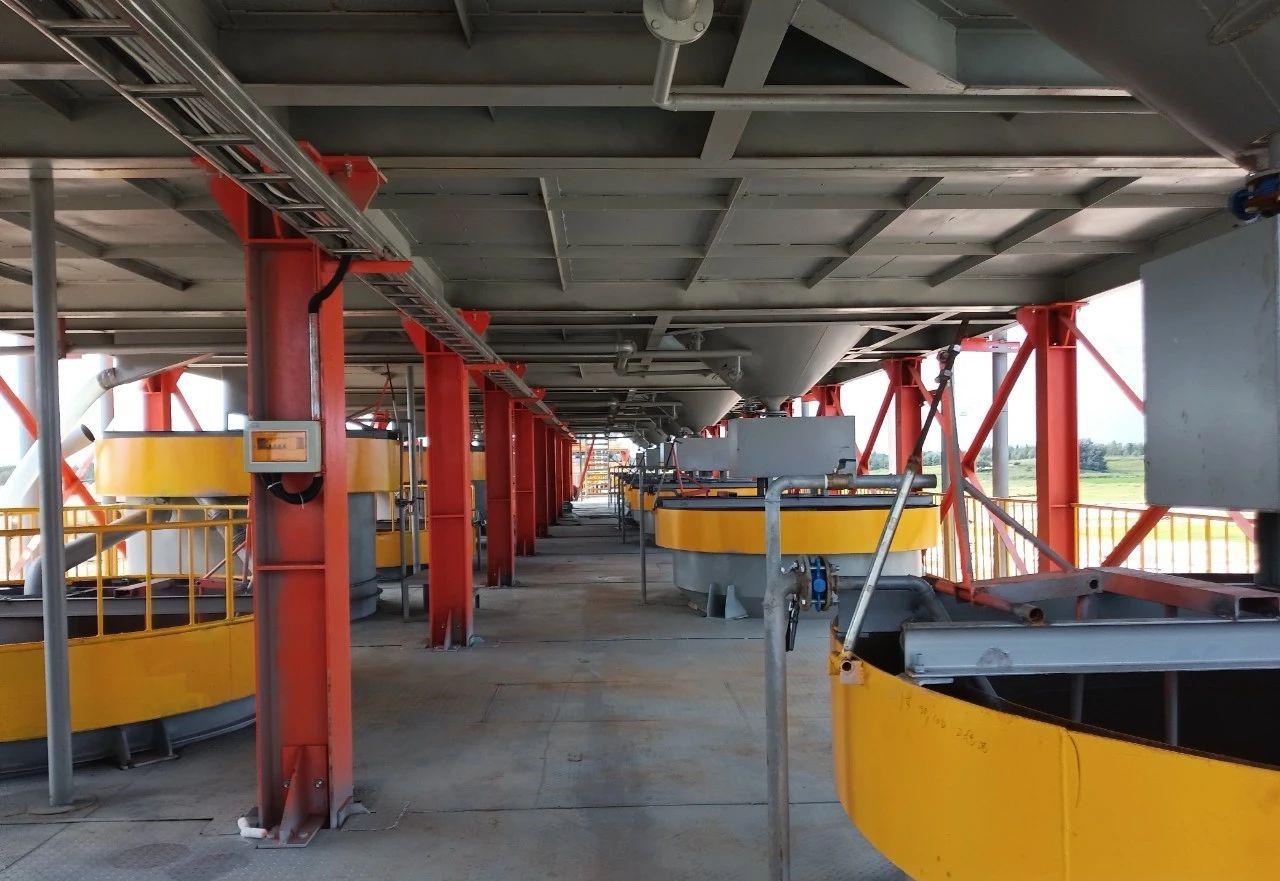 遼寧150萬噸洗砂線調(diào)試 　　