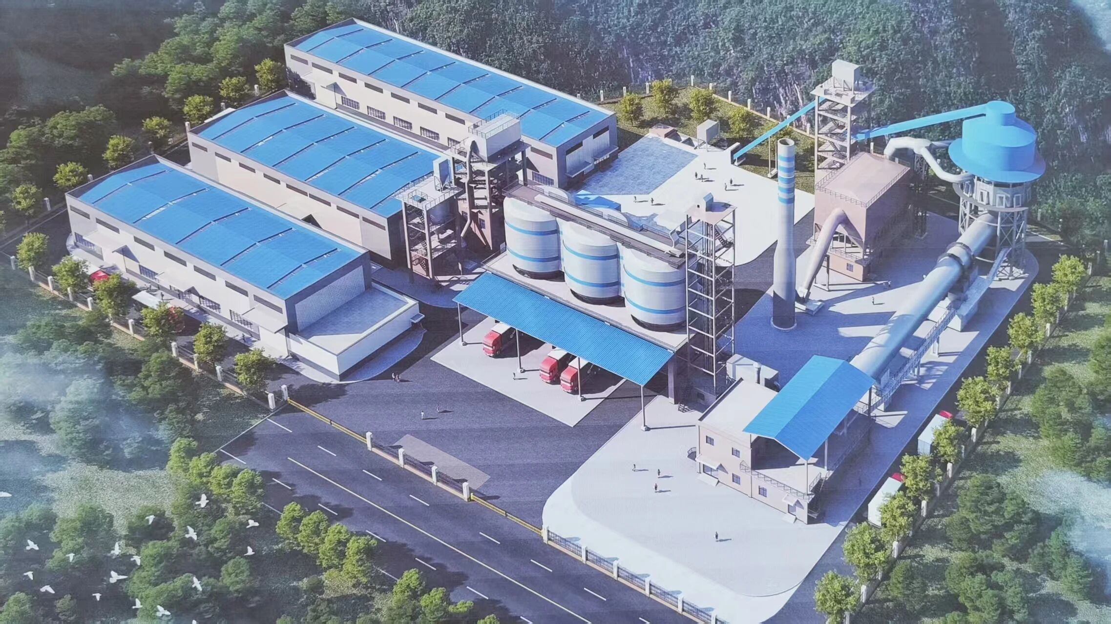 廣西武宣30萬噸納米碳酸鈣項目即將開工